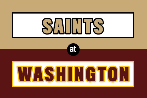 Saints at Washington