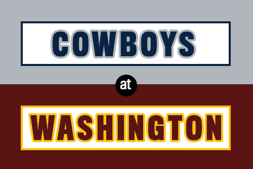Cowboys vs Washington